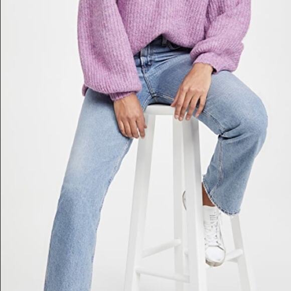 NEW Rebecca Minkoff lilac wool sweater - Picture 5 of 10